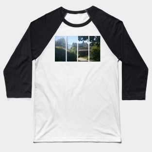 Sigmaringen castle in the Baden-Wurttemberg. Residence of the Hohenzollern earls and princes. It stands on the hill known as Castle Rock. Sunny summer day. Germany Baseball T-Shirt